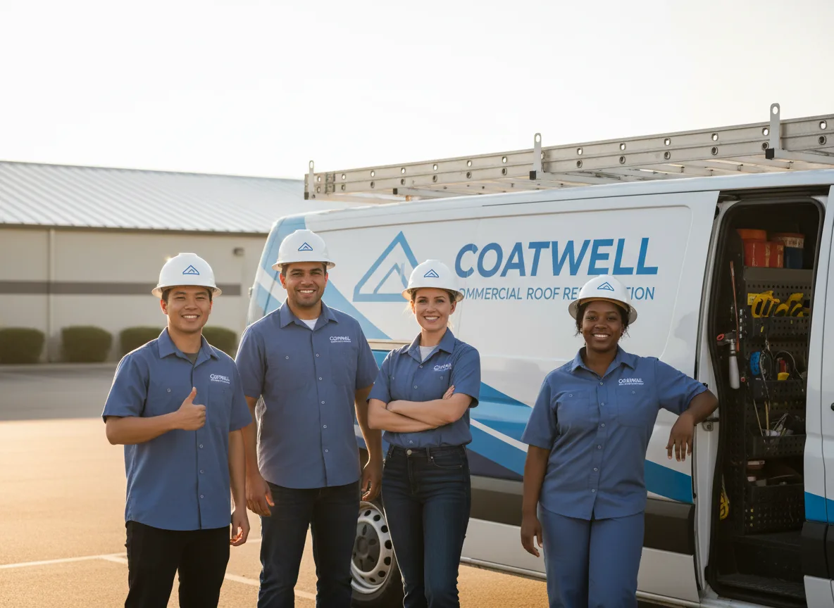 Commercial roof coating company in Hammond, NY